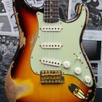 MBS 1960s Stratocaster Ultimate Relic -Chocolate 3 Color Sunburst- by David Brown 2023USED!!【全国送料負担!】【48回金利0%対象】
