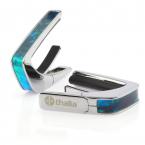 Capos Exotic Shell TEAL ANGEL WING -Chrome- │ ギター用カポタスト