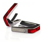 Capos Exotic Shell RED ANGEL WING -Black Chrome- │ ギター用カポタスト