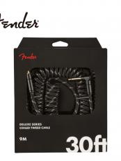 Deluxe Series Coil Cable 30’ -Black Tweed-《カールケーブル