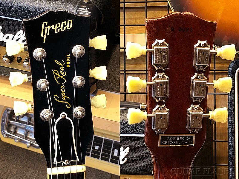 GrecoEGF850 -R(Red Sunburst)- 1979年製 【Super Real】【Fret Edge 