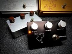 MINOTAUR -Black- ベース用オーバードライブ【初期 KLON Centaur Long Tail #873 完コピ!!】