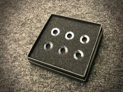 ヘッド用装飾ワッシャー -ギター用 Black-
