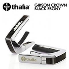 GIBSON CROWN BLACK EBONY -Chrome- │ ギター用カポタスト
