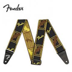 Weighless Mono Strap Black/Yellow/Brown │ ギター/ベースストラップ