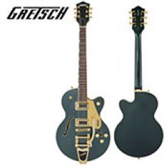 G5655TG Electromatic Center Block Jr. Single-Cut with Bigsby and Gold Hardware -Cadillac Green-