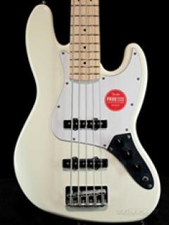Affinity Series Jazz Bass V -Olympic White / Maple- │ オリンピックホワイト