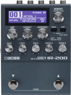 IR-200 AMP&CABINET PROCESSOR【アンプ・キャビネットシミュレーター】【WEBショップ限定】