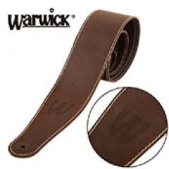 Teambuilt Genuine Leather Bass Strap -Brown / Blind Embossing- │ ギター/ベースストラップ