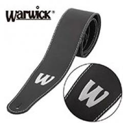 Teambuilt Genuine Leather Bass Strap -Black / Silver Embossing- │ ギター/ベースストラップ