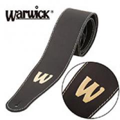 Teambuilt Genuine Leather Bass Strap -Black / Gold Embossing- │ ギター/ベースストラップ
