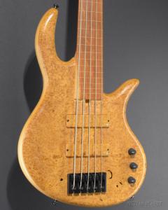 Gold Series E-volution5 SLC Fretless -Burl Maple/Pink Ivory-【3.68kg】【アウトレット】【金利0%対象】【送料当社負担】