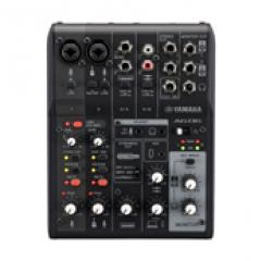 AG06MK2 Live Streaming Mixer -Black(ブラック)-《マルチディレイ・モデラー》【Webショップ限定】