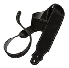 Purist Suede 3A-BK-S (BLACK)《ギター/ベースストラップ》【WEBショップ限定】