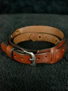 Slim Padded -Brown/Nickel-