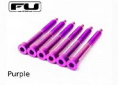 Titanium String Lock Screw Set (6) -PURPLE-【Webショップ限定】