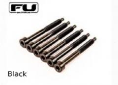 Titanium String Lock Screw Set (6) -BLACK-【Webショップ限定】