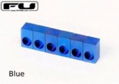 Titanium Saddle Insert Set (6) -BLUE-【Webショップ限定】