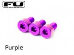 Titanium Nut Clamping Screw Set (3) -PURPLE-【Webショップ限定】
