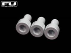 Titanium Nut Clamping Screw Set (3) -WHITE-【Webショップ限定】