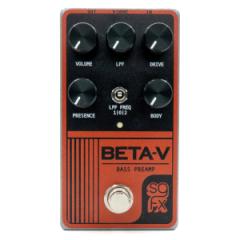 BETA-V 《ベース用プリアンプ & ドライブペダル》【Webショップ限定】