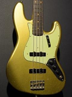 1963 Jazz Bass Journeyman Relic -Aged Aztec Gold-【