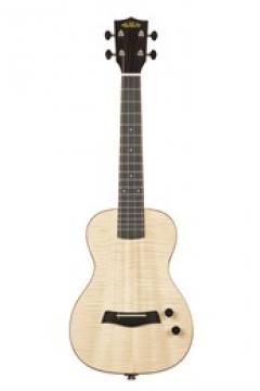 KA-SB-MAP-T SOLID BODY ELECTRIC FLAME MAPLE TENOR UKULELE │ テナーウクレレ【Webショップ限定】