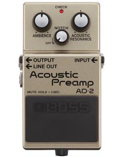 AD-2 Acoustic Preamp 【アコースティックプリアンプ】【Webショップ限定】