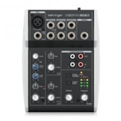 XENYX 502S《USB I/O 搭載 5ch アナログミキサー》【Webショップ限定】