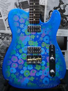 MBS Caballo Tono Telecaster Lush Closet Classic -Blue Flower- by Dennis Galuszka 2020USED!!【全国送料負担!】