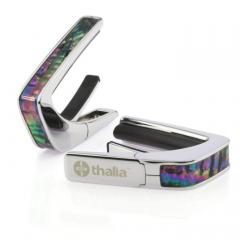 Capos Exotic Shell BLACK RIPPLE -Chrome- │ ギター用カポタスト