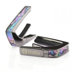 Capos Exotic Shell BLACK RIPPLE -Black Chrome- │ ギター用カポタスト