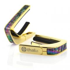 Capos Exotic Shell BLACK RIPPLE -24K Gold- │ ギター用カポタスト