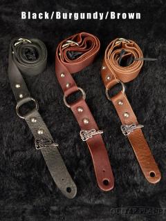 Skinny Ring Brown 【ギターストラップ】