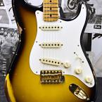 ~Custom Shop Online Event LIMITED~ 1957 Stratocaster Relic Gold Hardware -Faded/Aged 2 Color Sunburst-【全国送料負担!】【48回金利0%対象】