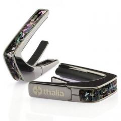 Capos Exotic Shell MEXICAN GREENHEART -Black Chrome- │ ギター用カポタスト【オンラインストア限定】