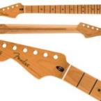 Satin Roasted Maple Stratocaster LH Neck / 22 Jumbo Frets / Flat Oval Shape レフトハンド用リプレイスメントパーツ【オンラインストア限定】
