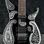 Joe Satriani JS1 BKP(Black Paisley)【限定生産品!!】【Gig Bagプレゼント !】【Wケース】【48回金利0%対象】