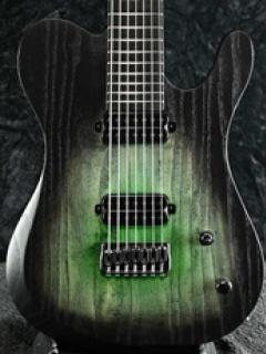 【GW セール！！】Sludge 727 -Green to Blackburst-【3.53kg】【7弦】【Made In Germany】【48回金利0%対象】