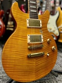 Les Paul Standard DC Plus -Trans Amber- 2002年製【Vintage DiMarzio PU!】【良杢!】【24 Frets!】【48回金利0%対象】