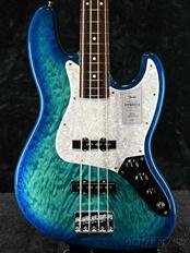 2024 Collection Made in Japan Hybrid II Jazz Bass -Quilt Aquamarine- 【4.24kg】【送料当社負担】