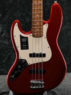 Player Jazz Bass Left Hand -Candy Apple Red / Pau Ferro-《左利き用》【オンラインストア限定】