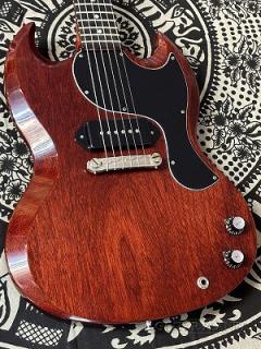 ~Japan Limited Run~ Murphy Lab 1963 SG Junior Lightning Bar Cherry Ultra Light Aged【#401003】【3.31kg】