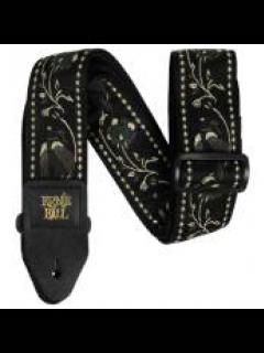 Jacquard Straps #P05372 Black Pleasant Pheasant 《ギターストラップ》【オンラインストア限定】