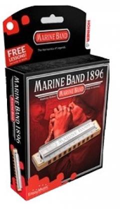 Marine Band 1896/20 メジャー調 【KEY F#】10穴ハーモニカ！