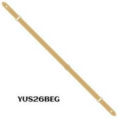 YUS26BEG ベージュ レザーウクレレストラップ【オンラインストア限定】
