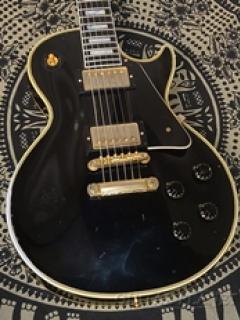 ~Limited Run~ Murphy Lab 1957 Les Paul Custom 2-Pickup Ebony Ultra Heavy Aged【#74513】【3.95kg】