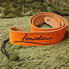Honey Suede Lowden Guitar Strap