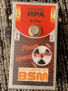 model RPA major 【トレブルブースター】【Rare!】【金利0%!】