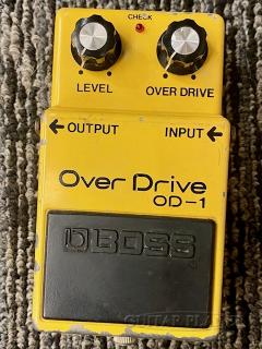 【中古特価市】 1980 OD-1 OverDrive 【Silver Screw , JRC 4558D (Gloss)】【Vintage】【金利0%対象】